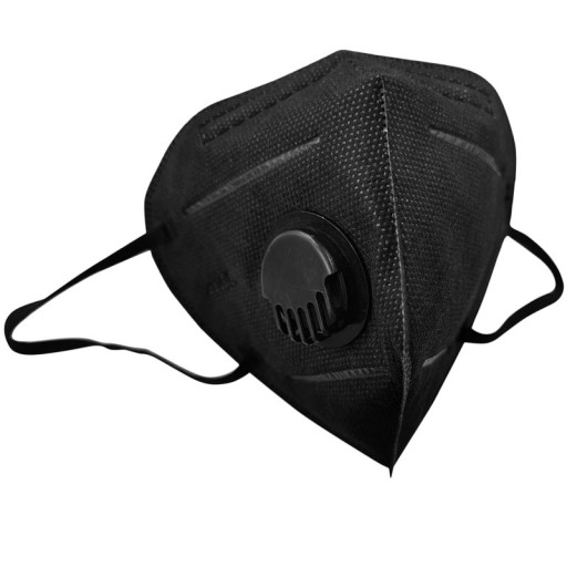 FFP2 OCHRANNÁ MASKA S ANTI-SMOGOVÝM VENTILOM, ŠEDÁ