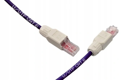 Zástrčka RJ45 Konektor RJ-45 Cat 6 RJ zadarmo pre UTP LAN kábel Twisted RJ