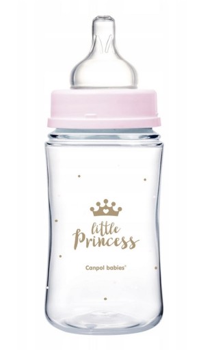 CANPOL ROYAL BABY fľaša so širokým hrdlom 240 ml