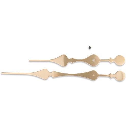 Dlhé ručičky pre 210 mm nástenné hodiny, MEDENÉ