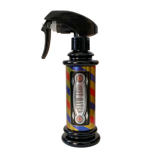 a.t.a Kadernícky rozprašovač, plastový, čierny, s nápisom, 250 ml