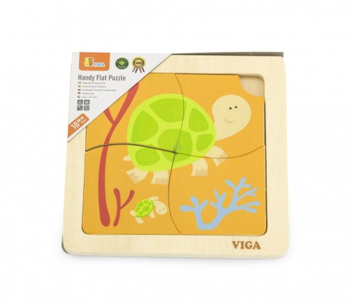 Viga 50143 Puzzle na podstavci - korytnačky