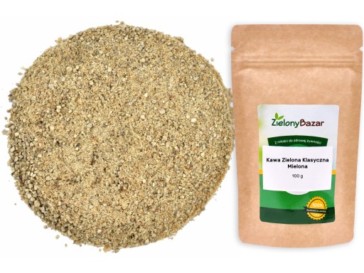 KLASICKÁ MLETÁ ARABIKA ZELENÁ KÁVA 100g