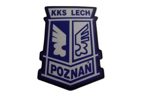 NÁLEPKA KKS LECH KOLEJORZ KABÁT NÁLEPKA 4 x 6,1 cm