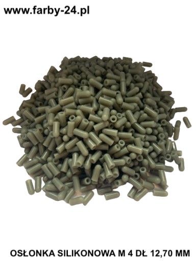 Silikónový kryt M 4, dĺžka 12,70 mm - 50 ks.