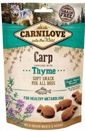 CARNILOVE SOFT DOG TREASURE KAPR TYMIÁN 200G