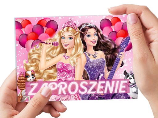 POZVÁNKA NA NARODENINY BARBIE + OBÁLKA ZDARMA