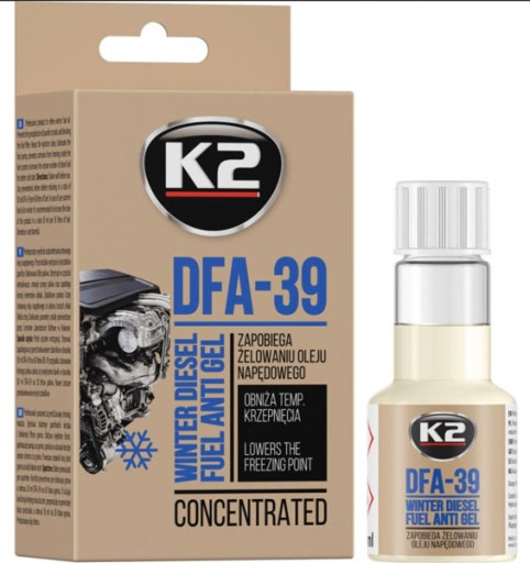 K2 DFA-39 Protigélové nafty 50ml