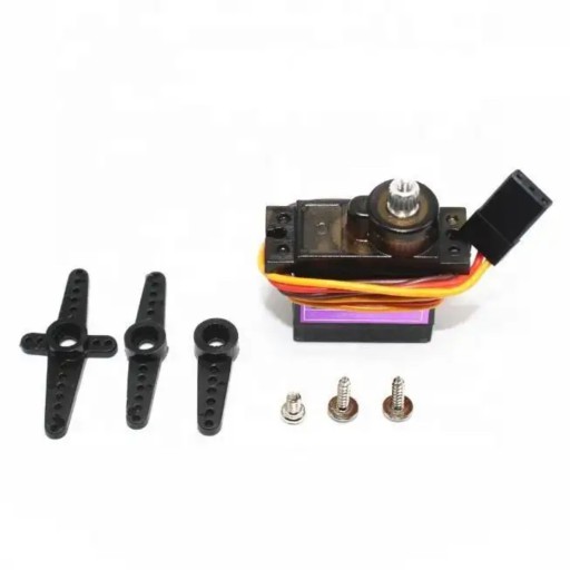 SERVO MECHANIZMUS SERVO SERVO MG90S TowerPRO KOVOVÉ OZUBENÉ PREVODY