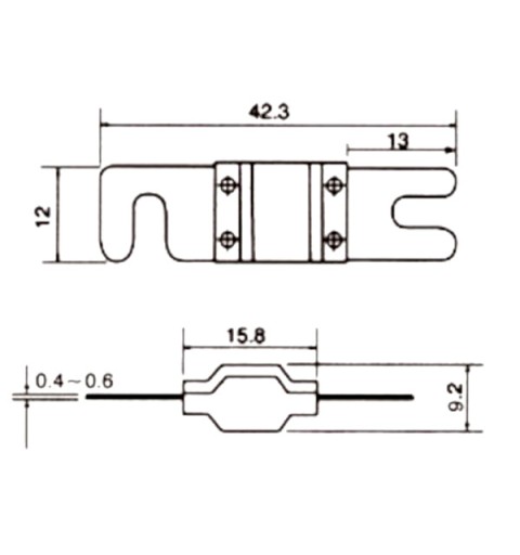 Mini poistka ANL 20A