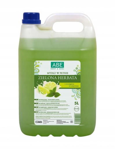 ABE tekuté mydlo zelený čaj 5 l