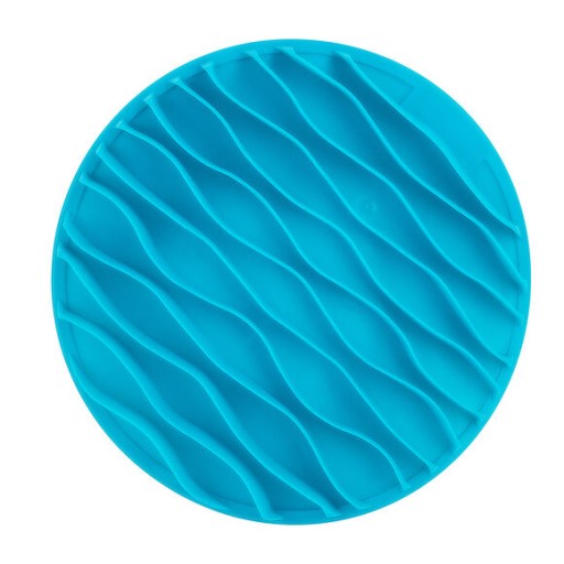 Miska na spomaľovanie jedla WAVE BLUE 25CM