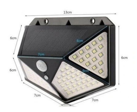 SOLÁRNE SVIETIDLO S POHYBOVÝM A SÚMRAKOVÝM SENZOROM 100 LED GARDEN STREET 100LED