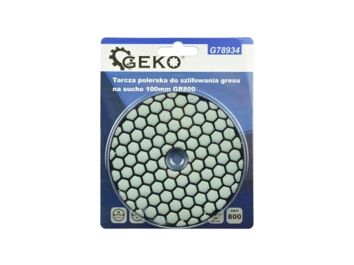 Leštiaci kotúč na suché brúsenie kameniny 100mm GR800 G78934 GEKO