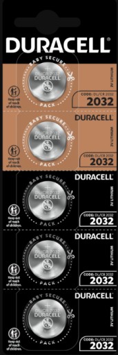 Duracell lítiová gombíková batéria CR2032 3V x5 ks