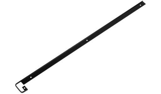 Tesniaca lišta na dosku 38 mm, matná čierna - S-38/NOVA AMIX
