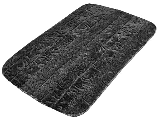 HRUBÝ KÚPEĽŇOVÝ KOBEREC DO KUCHYNE, OBÝVAČKY, 100% BAVLNA, 50X90, SIVÁ