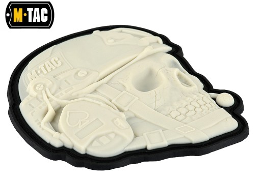 3D PRILBA OPERÁTOR LEBENÁ NÁPLATA FAST PVC M-TAC BIELA