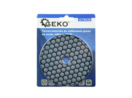 Leštiaci kotúč na suché brúsenie kameniny 100mm GR50 G78930 GEKO
