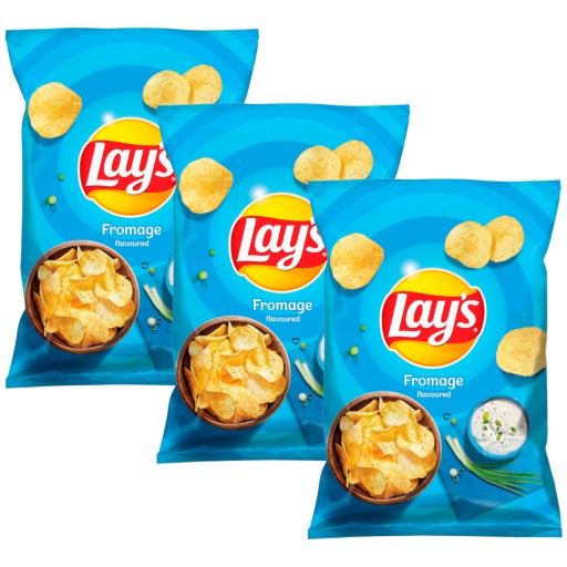 Lay's Lays Fromage Cream chipsy 3x 130g