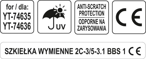 SKLÁ na NÁHRADNÝ ČAS PRE YT-74635 YT-74636 SIVÁ YATO YT-74637