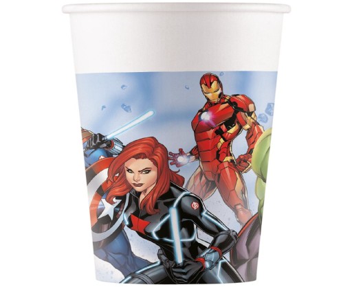 Avengers Infinity Marvel papierové poháre 200 ml 8 ks.