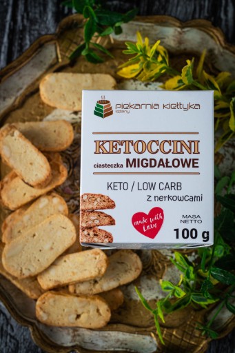 KETO KETOCINNI mandľové sušienky