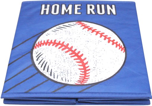 KOŠÍK KONTAJNER NA HRAČKY HOME RUN 30x30x30 cm