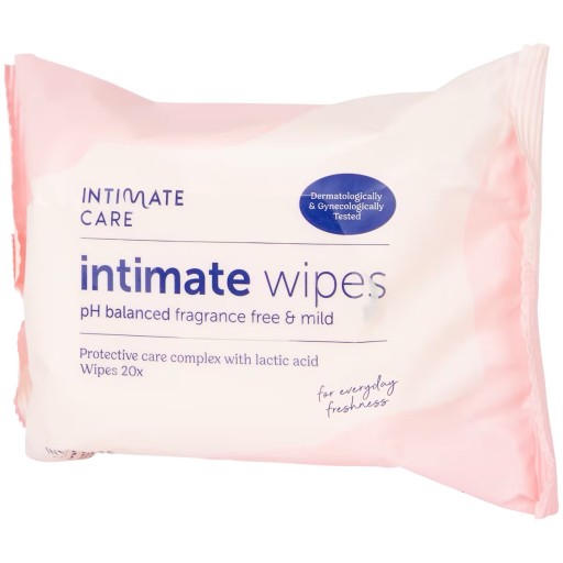 Utierky na intímnu hygienu Intimate Care 20 kusov