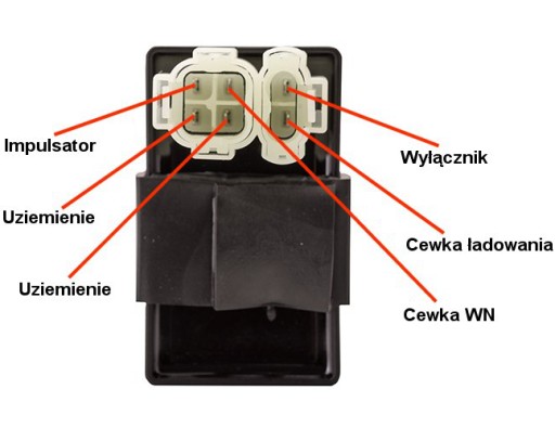 Zapaľovací modul kolobežky UNIVERSAL 4T GY6 kolobežka