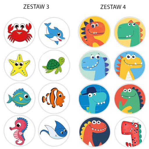 Vodotesné motivačné nálepky pre deti, 2,5 cm