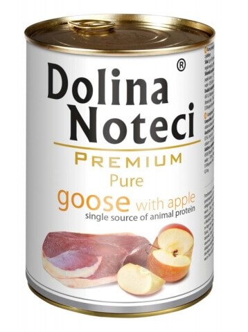 DOLINA NOTECI Prémiová hus čistá s jablkom 0,5 kg