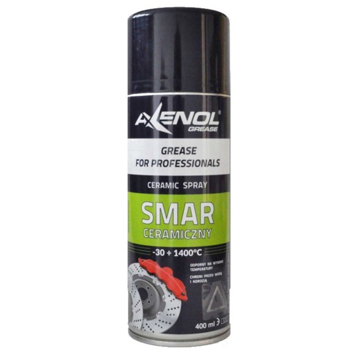 KERAMICKÝ MASTNÝ SPREJ 400 ML AXENOL
