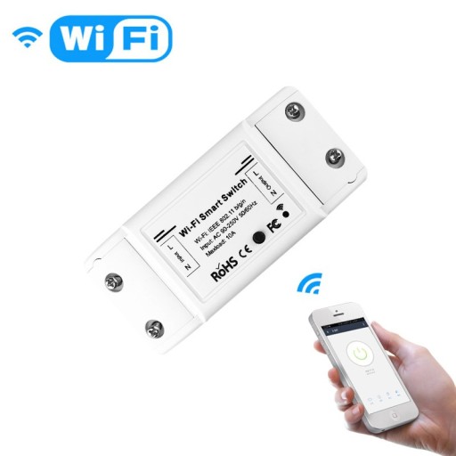 MOES TUYA Wi-Fi Smart Switch ovládač 10A MS-101 svetelná zásuvka