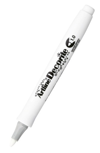 Artline dekoračný fix 1mm biely