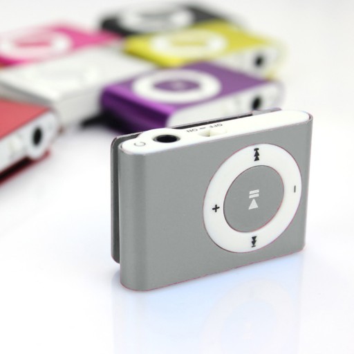 MP3 PREHRÁVAČ Čítačka kariet až do 32 GB ŠEDÉ slúchadlá