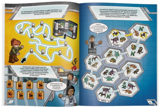 Kniha LEGO Jurský svet Tajomstvá Dinolaboratória + DOKTOR WU - KD