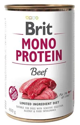 Brit Mono Protein Beef Mokré krmivo pre psov Hovädzie mäso 400g