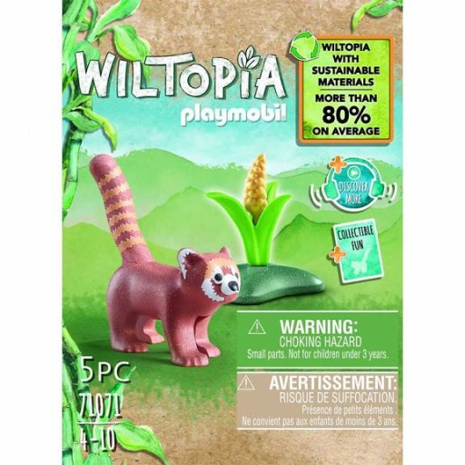 PLAYMOBIL 71071 WILTOPIA ČERVENÁ PANDA
