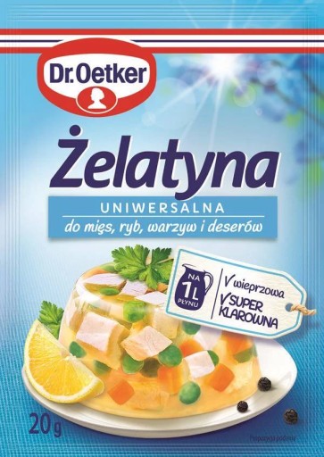 DR. Oetker Univerzálna želatína 2 x 20 g