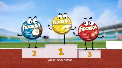 FIDORKA oblátka 30g Mlieko s orechmi