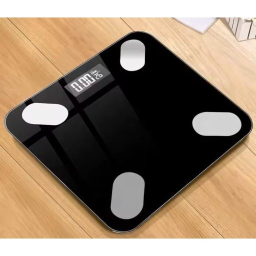 Kúpeľňová LCD váha, analytická, inteligentná, Bluetooth, digitálna, 180kg, 25v1