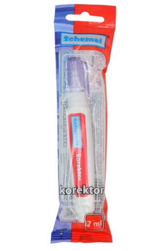 Korekčné pero 1 ks. s kovovým hrotom Schéma 8915