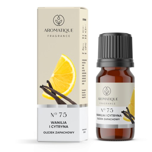 FRANCE OIL AROMATIQUE vonné oleje 12ml č. 75 Vanilka a citrón