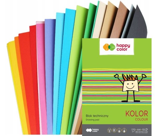 Technický blok A4/10 Farba HK