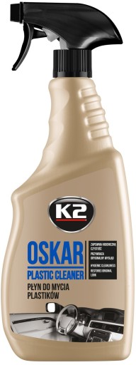 K2 OSKAR TEKUTINA NA ČISTENIE PLASTOV Plasty áut 750ml