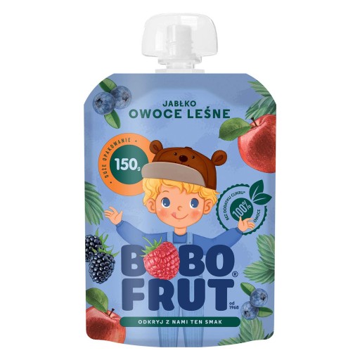 BOBO FRUT LESNÉ OVOCIE JABLKÁ RÚRA 150G