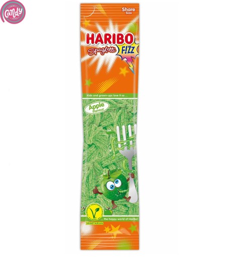 HARIBO SPAGHETTI FIZZ JABLKO KYSNUTÉ 200G
