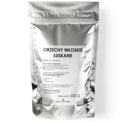 VLAŠSKÉ ORECHY lúpané polovičky vlašských orechov 200g