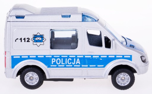 POLICAJNÁ VAN POWERED METAL POLICAJNÉ AUTO NOVÉ!!!